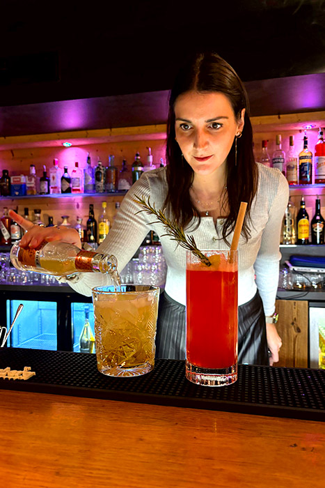 Bar au centre de Méribel